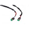 Проводка для 2 фар, длина проводов 3м, 12V, нагрузка MAX 30А, с предохранителем