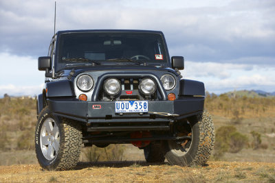 Силовой передний бампер ARB Deluxe для Jeep Wrangler TJ (с 1996 по 2006 г.в.) [3450210]