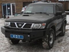 Силовой передний бампер без кенгурина KDT для Nissan Pantrol