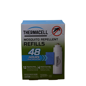 Запасной набор ThermaCELL большой (4 баллона, 12 таблеток)