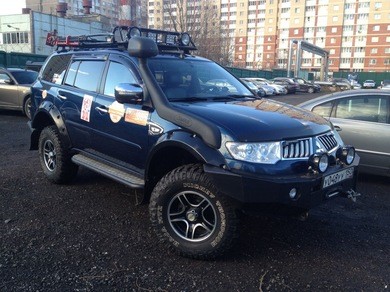 Расширители колесных арок Mitsubishi Pajero Sport 2008-2015