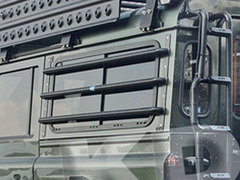 Алюминиевая защита боковых окон KDT для Land Rover Defender 90/110