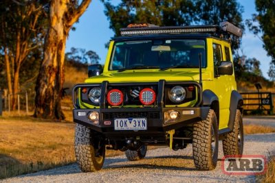 Передний бампер для Suzuki Jimny MY 19