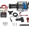 Лебёдка Runva 12V 12500 lbs 5720 кг (влагозащищенная) синтетический трос