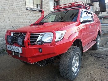 Багажник экспедиционный Toyota Hilux (с 2005 по 2014 г.в.)