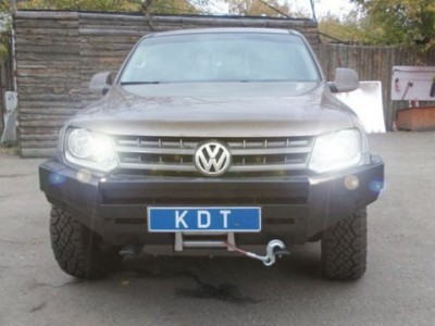 Передний силовой бампер без кенгурина "Спорт" - Volkswagen Amarok