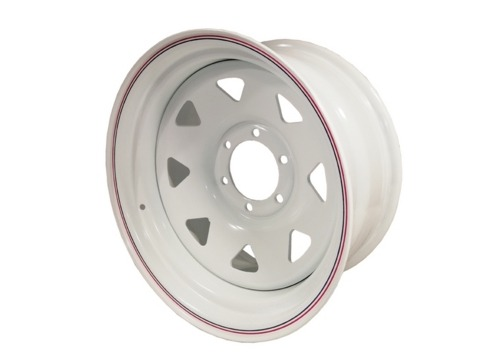Диск колесный стальной штампованный ORW 25W, 6x139.7, 18x8, ET-25, ЦО 110, белый