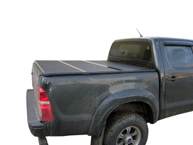 Жесткие трехсекционные крышки Kramco для 2012+ Dodge Ram 6.4' Bed with Ram Box