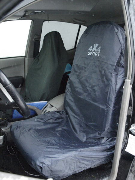 Чехлы автомобильные грязезащитные универсальные на передние сиденья (комплект). Размер XXL