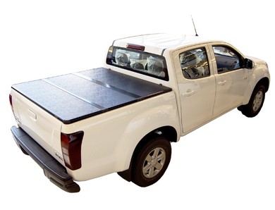 Жесткие трехсекционные крышки Kramco для 2012+ Isuzu D-Max Double Cab,1.47m Bed