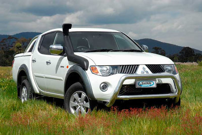 Шноркель Safari для Mitsubishi L200 2015 турбо дизель 2,4 л (правая сторона) [SS662HF]