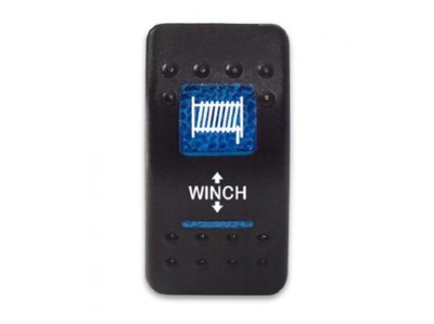 Клавиша WINCH для управления лебедкой 12-24В с синей подсветкой