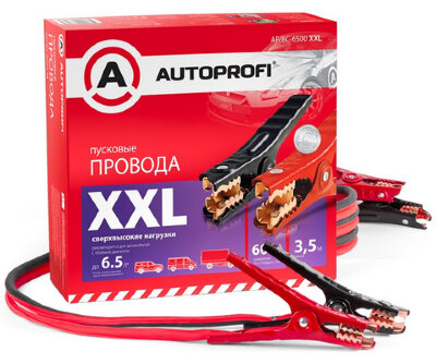 Провода пусковые ''AUTOPROFI'' (AP/BC -6500 XXL)
