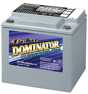 Аккумулятор DEKA (гелевый) Dominator обрат. полярность 42 А*ч