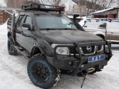 Передний силовой бампер со съемным кенгурином KDT для Nissan Navara/ Nissan Pathfinder