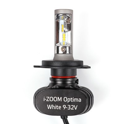 H4 Optima LED i-ZOOM, Seoul-CSP, Warm White, 9-32V, 2 лампы